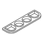 Connector Accessories Interfacial Seal Silicon Rubber Blue